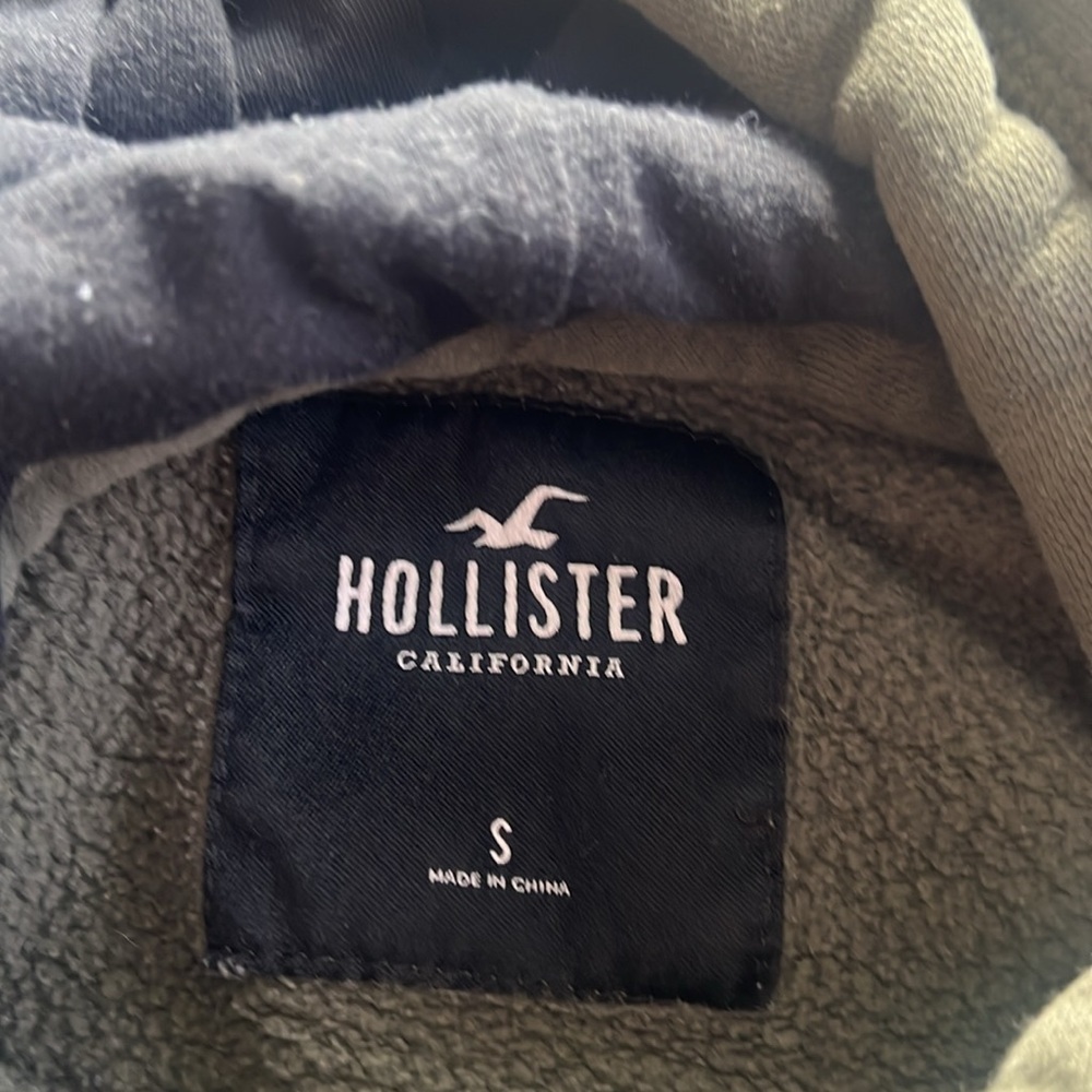 Hollister hoodie olive green size small - Picture 5 of 9